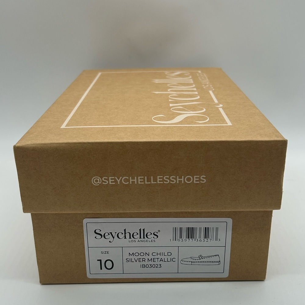 Seychelles Moon Child Silver Metallic Platform Loafer Sneakers Size 10 NWB - Picture 9 of 10
